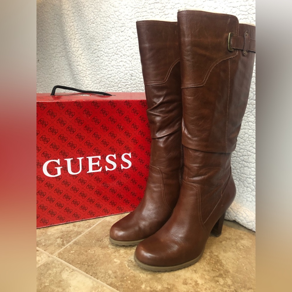 Women’s Guess boots brown size 9M